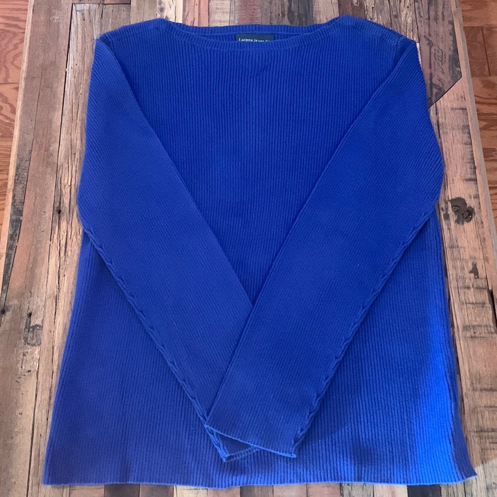 Ralph Lauren Womens Ribbed Sweater